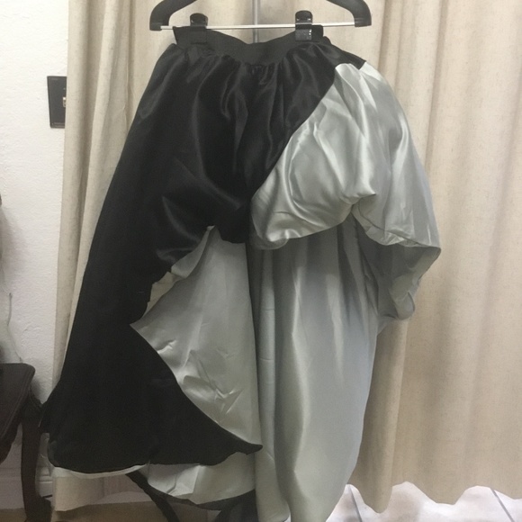Hi/Low Taffeta Skirt size M/L - Picture 9 of 9